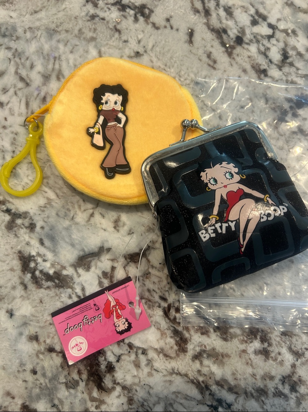 BETTY BOOP - change pouch’s You get TWO!!!